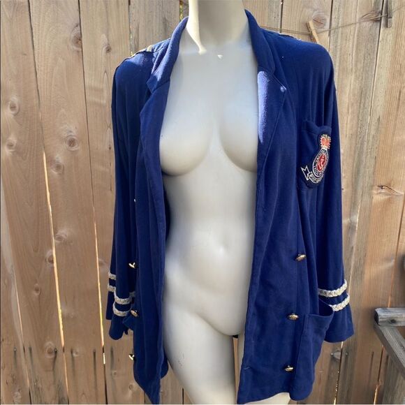 Vintage Bonnie Boerer & Company lightweight sweater blazer size large - Picture 4 of 12